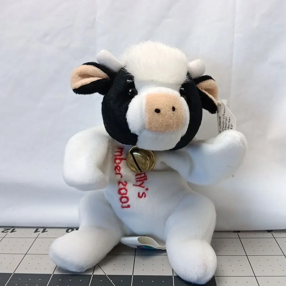 VTG Bronco Billy's Bar & Casino Blackjack Cow Stuffed Plush Cripple Creek 2001